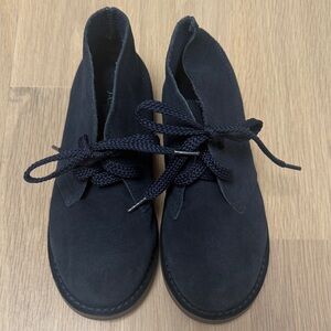 NWT Crewcuts Dark Blue Suede Chukka Boots